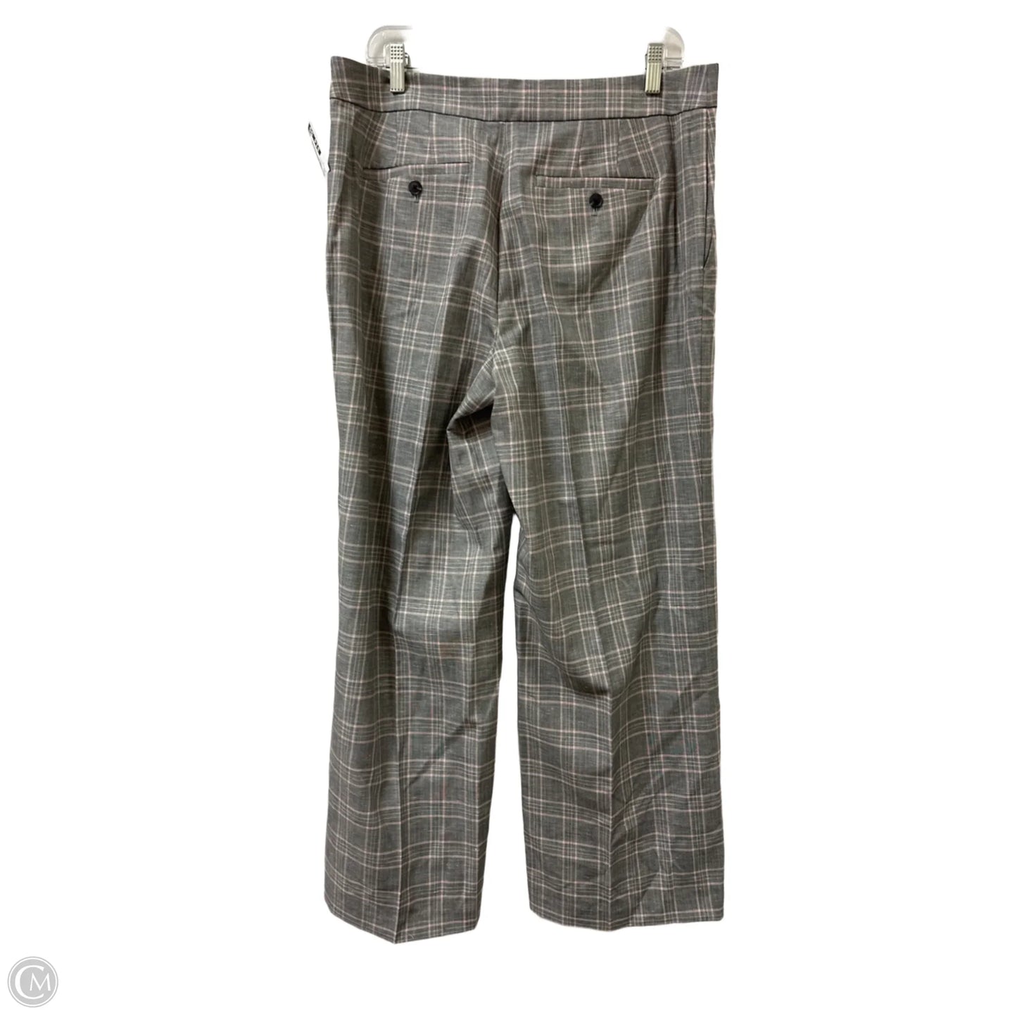 Pants Dress By Loft In Grey & Pink, Size: 12