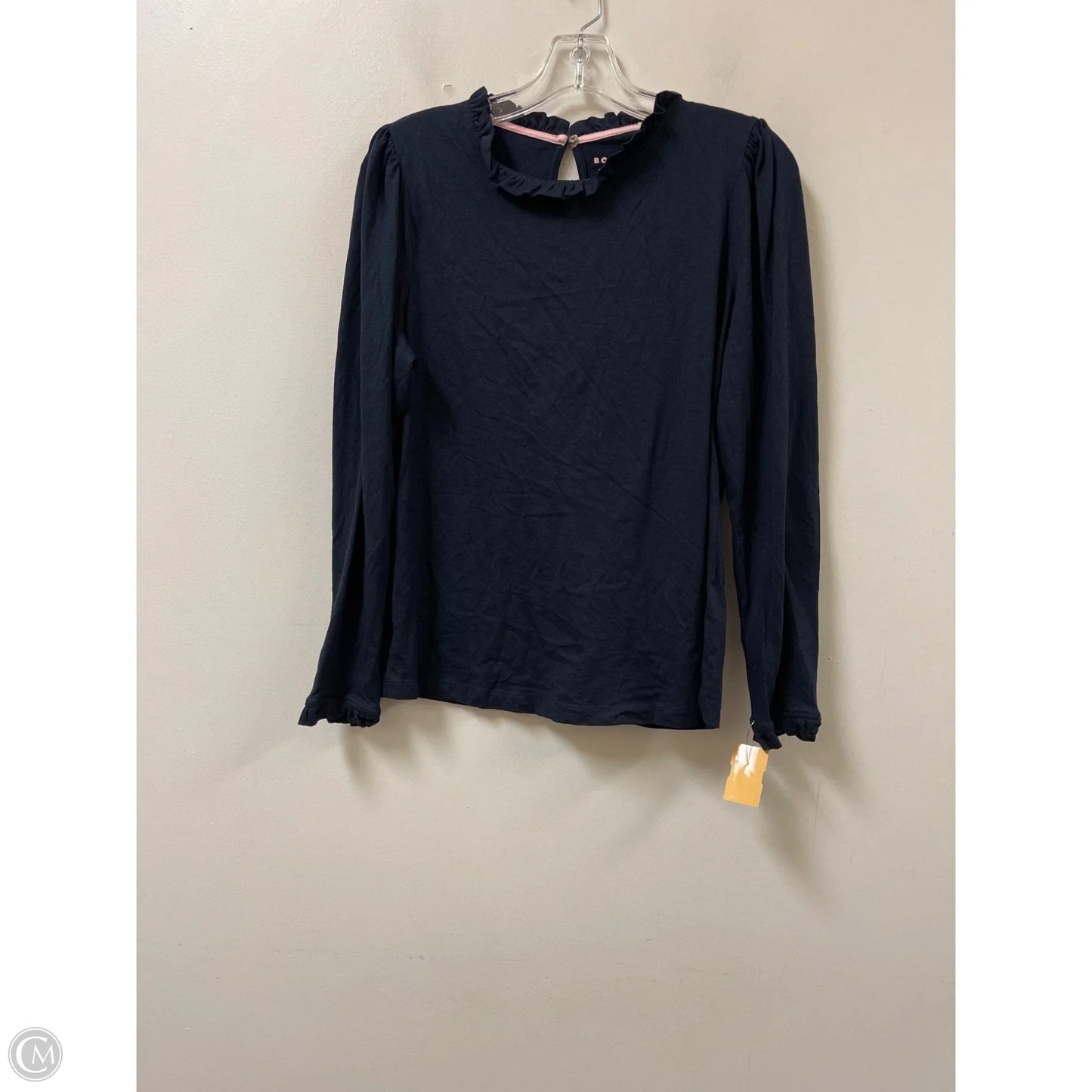 Top Long Sleeve By Boden In Navy, Size: L