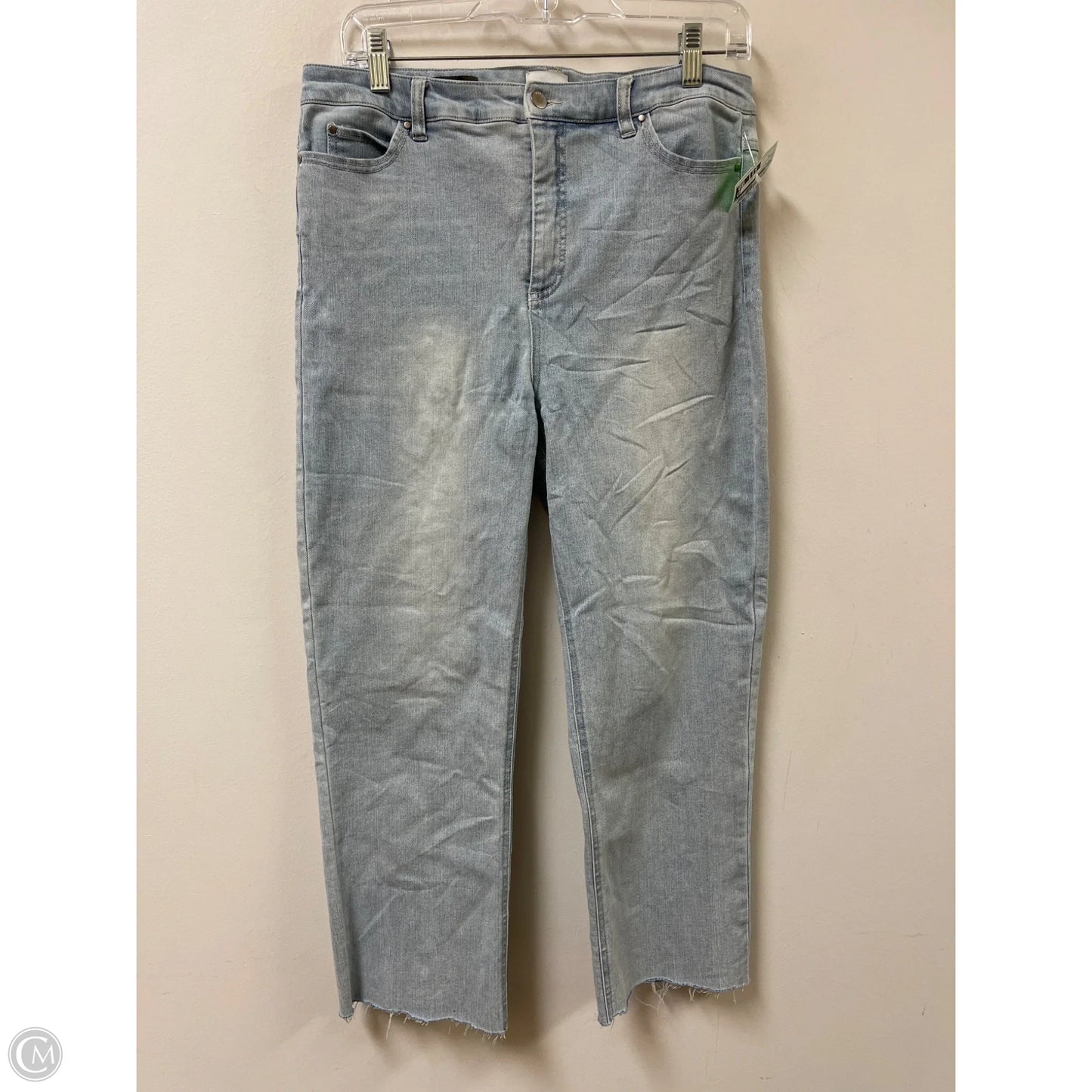 Jeans Straight By Ecru In Blue Denim, Size: 8