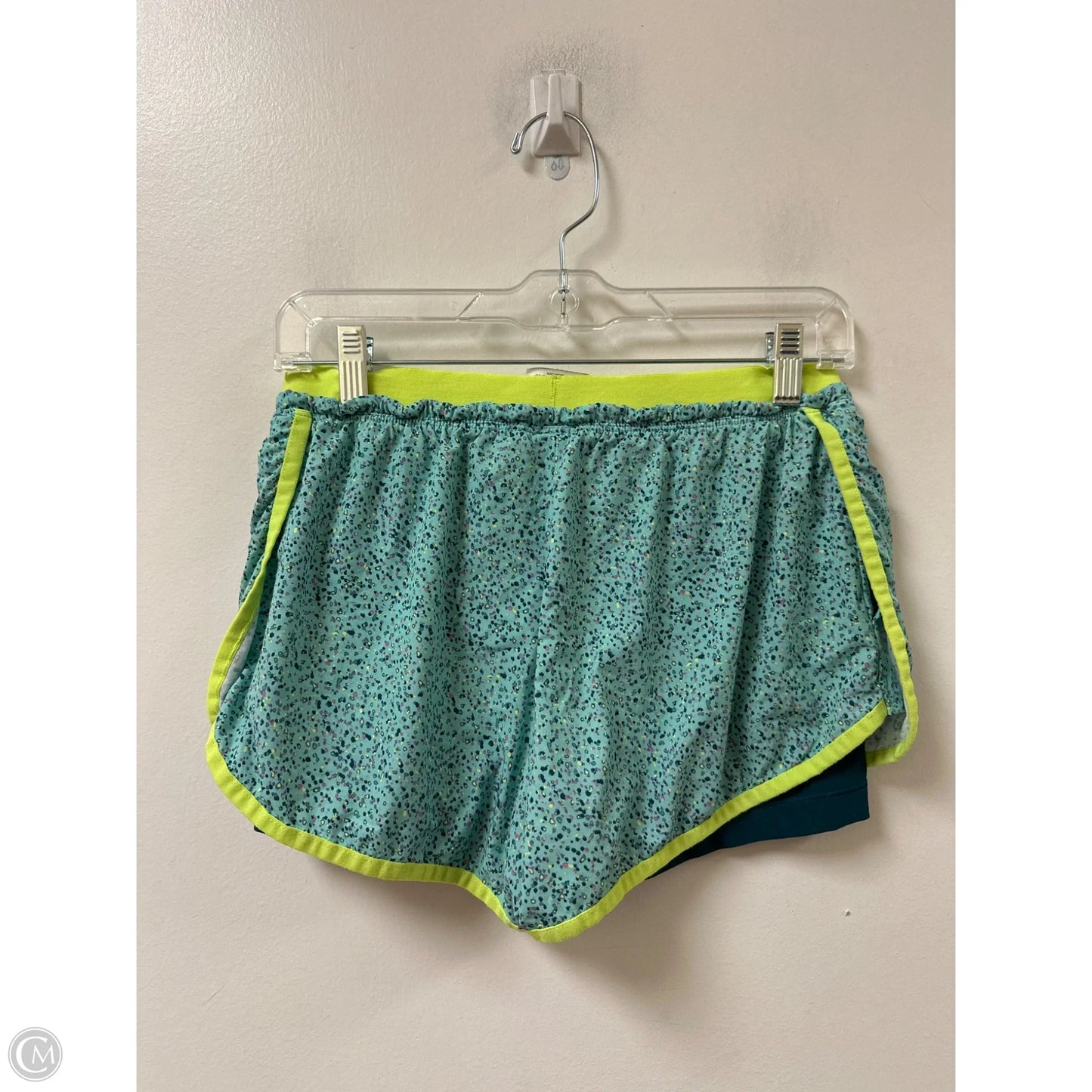 Athletic Shorts By Nike In Green, Size: M