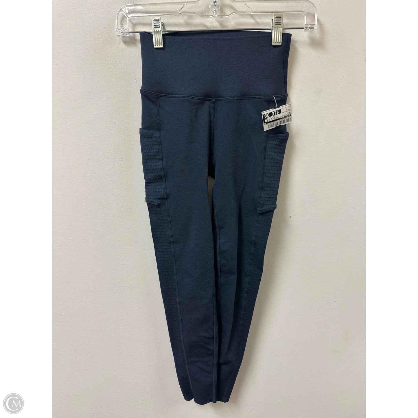 Athletic Leggings By Fabletics In Navy, Size: S