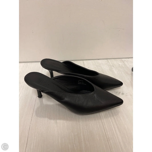 Shoes Heels Kitten By Charlotte Russe In Black, Size: 8