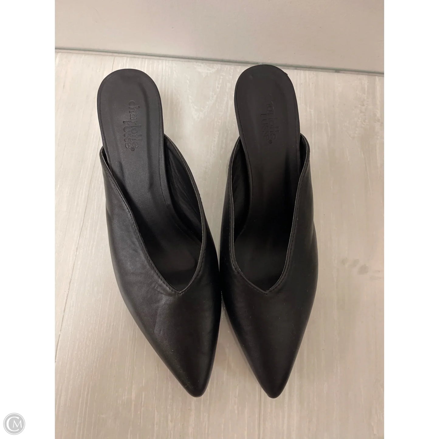 Shoes Heels Kitten By Charlotte Russe In Black, Size: 8