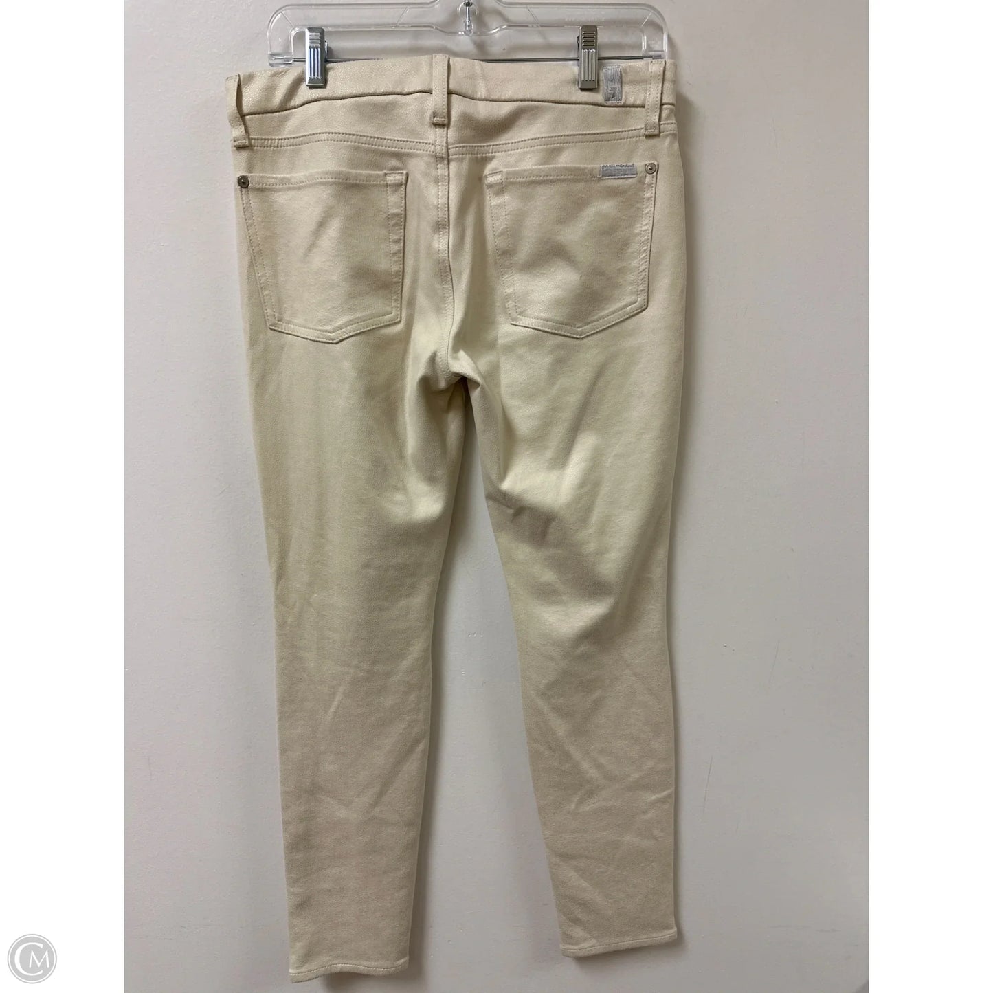 Jeans Straight By 7 For All Mankind In White, Size: 10