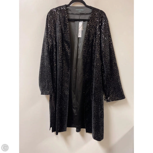 Sweater Cardigan By Soft Surroundings In Black, Size: 2x