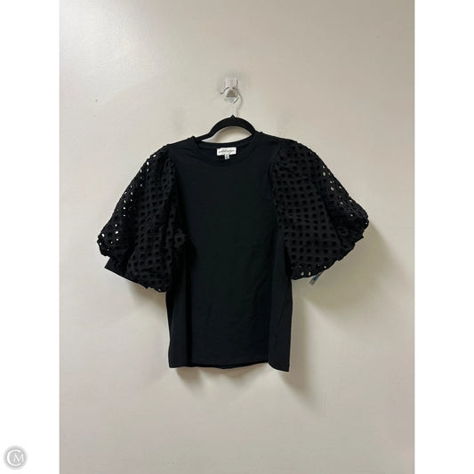 Top Short Sleeve By Gibson And Latimer In Black, Size: S