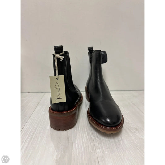 Boots Ankle Heels By Joie In Black, Size: 8.5