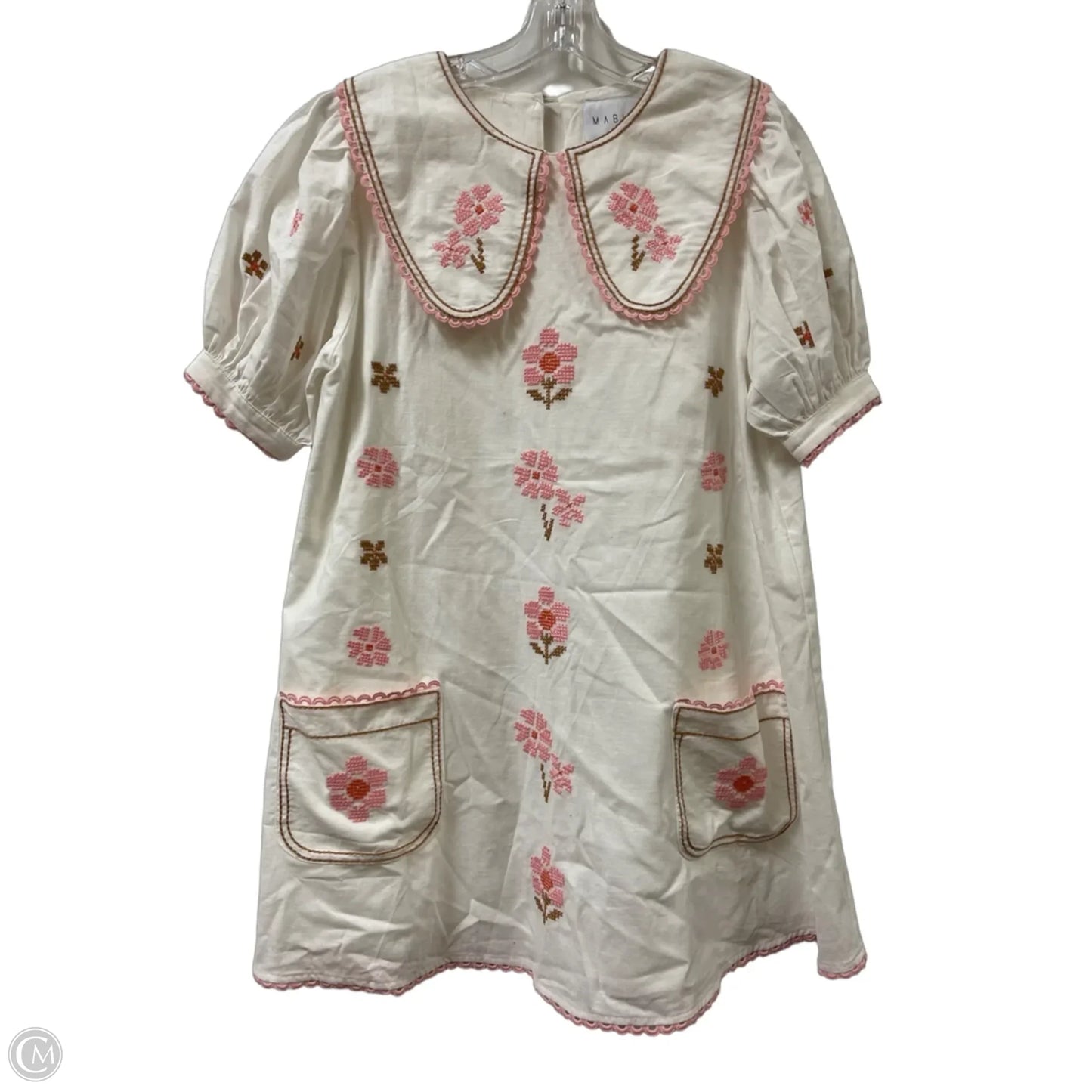 Dress Casual Short By Mable In Cream, Size: S