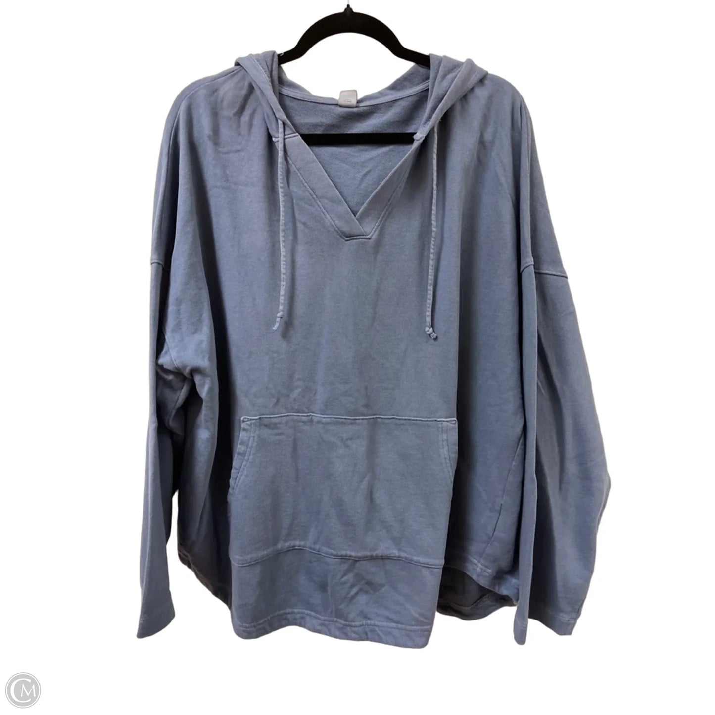 Sweatshirt Hoodie By Old Navy In Blue, Size: 1x