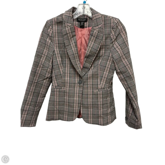 Blazer By Rachel Zoe In Plaid Pattern, Size: Xs