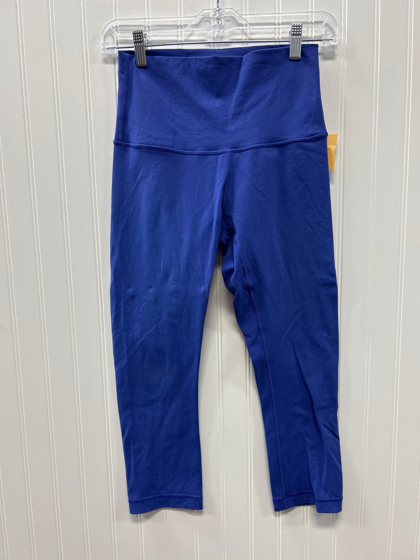 Athletic Leggings Capris By Lululemon In Purple, Size:6