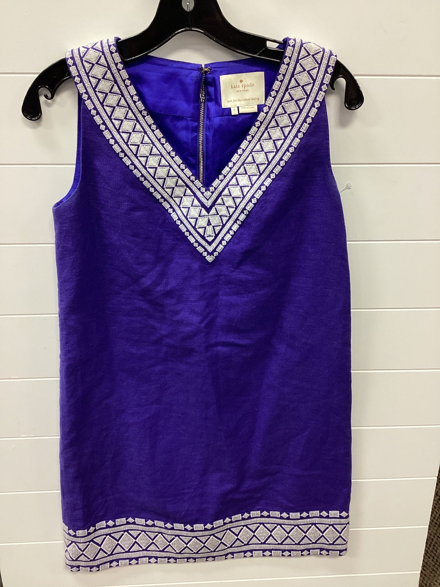 Dress Designer By Kate Spade In Purple, Size:2