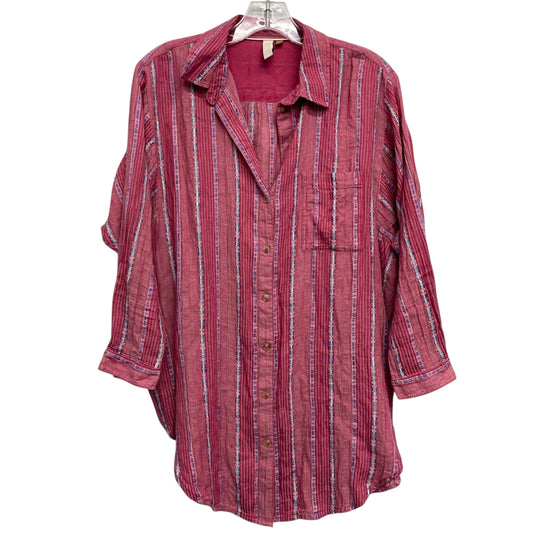 Top Ls By Pilcro In Red, Size:S