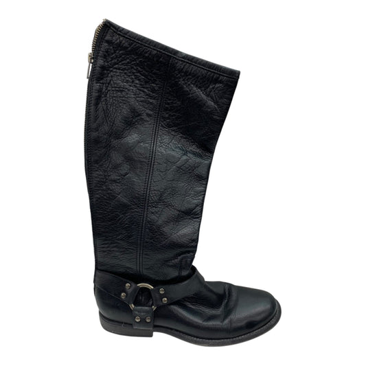Boots Designer By Frye In Black, Size:7