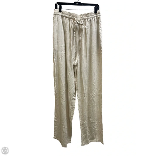 Pants Linen By Asos In Tan, Size: M