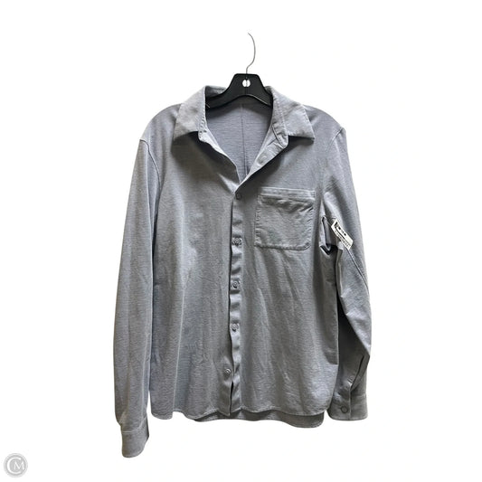 Top Long Sleeve By Lululemon In Blue, Size: L