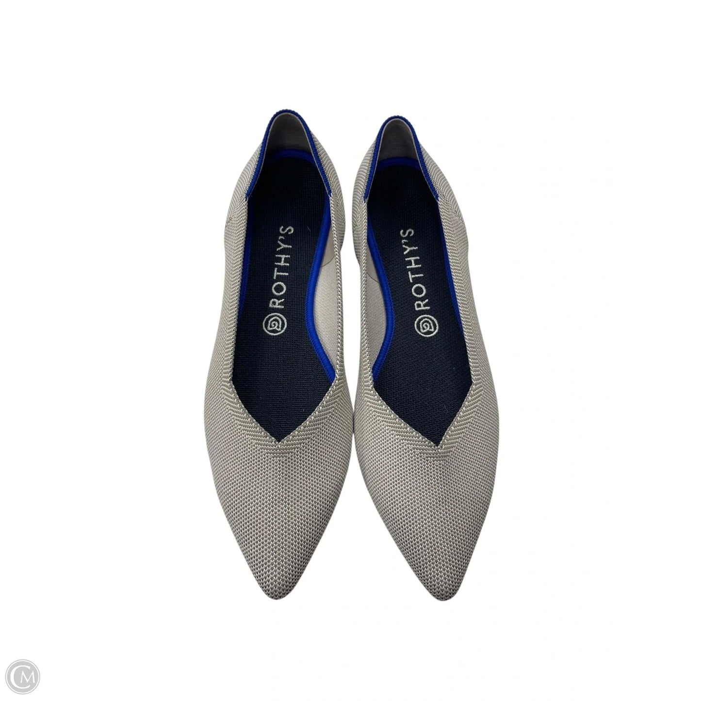 Shoes Flats By Rothys In Grey, Size: 10.5