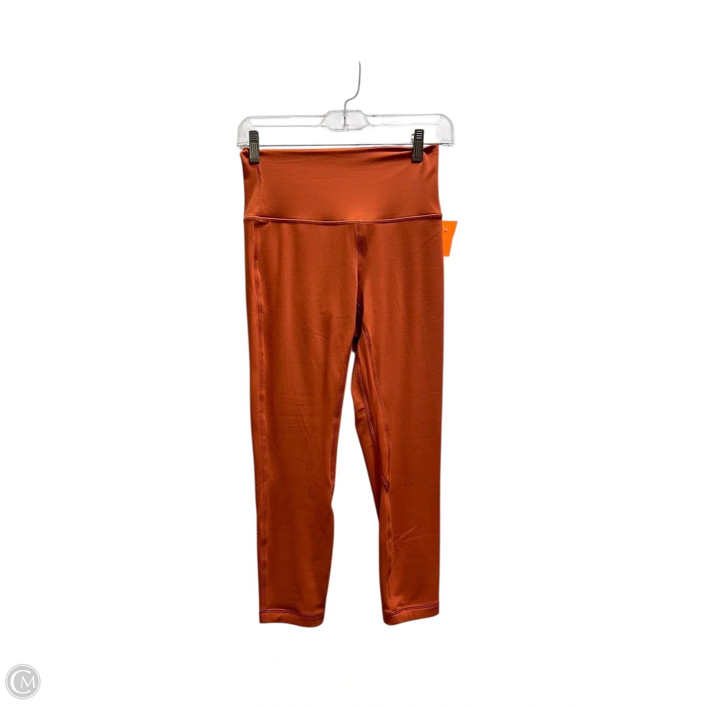 Athletic Leggings By Lululemon In Orange, Size: 6