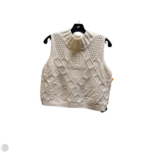 Vest Sweater By Altard State In Cream, Size: M