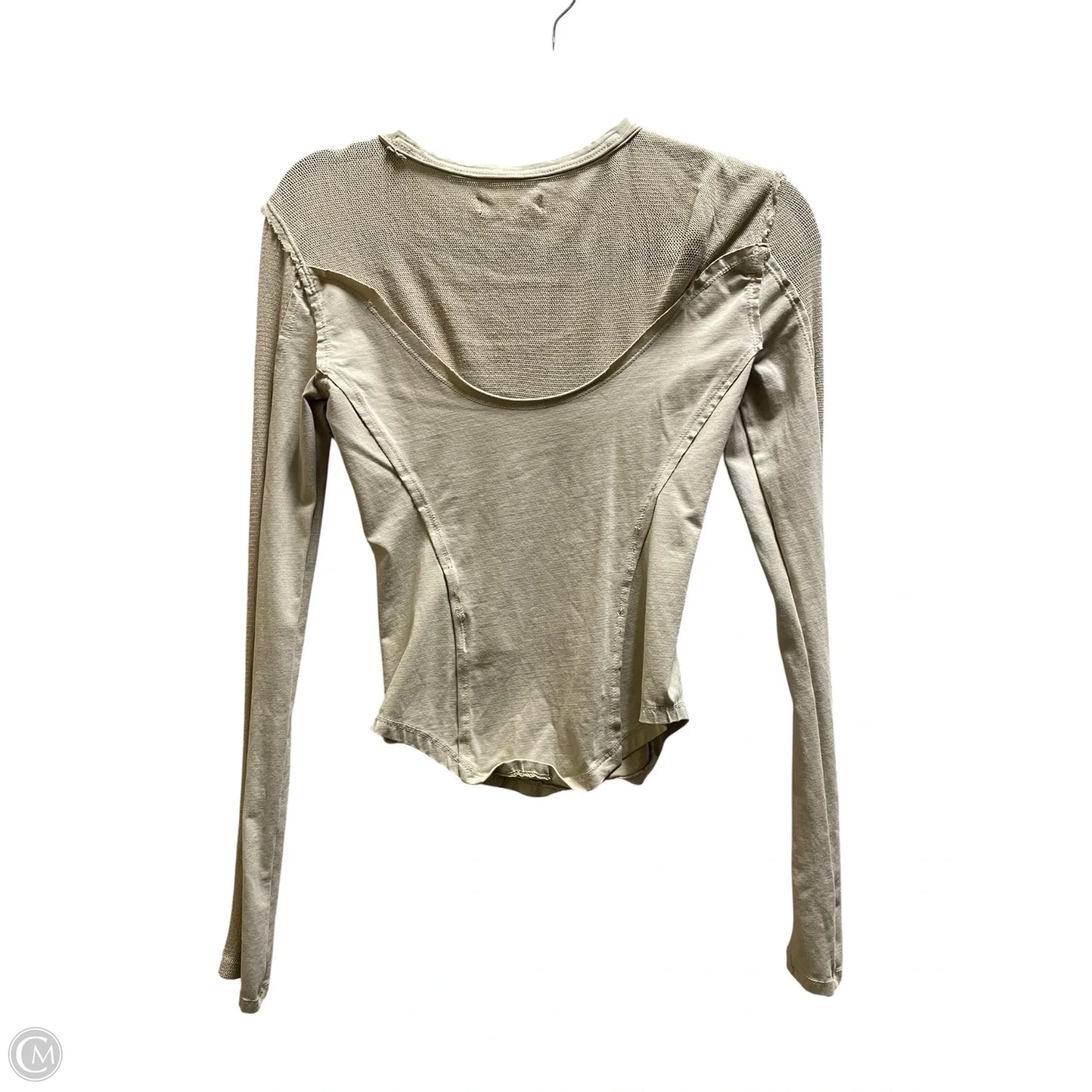Top Long Sleeve Basic By We The Free In Tan, Size: Xs
