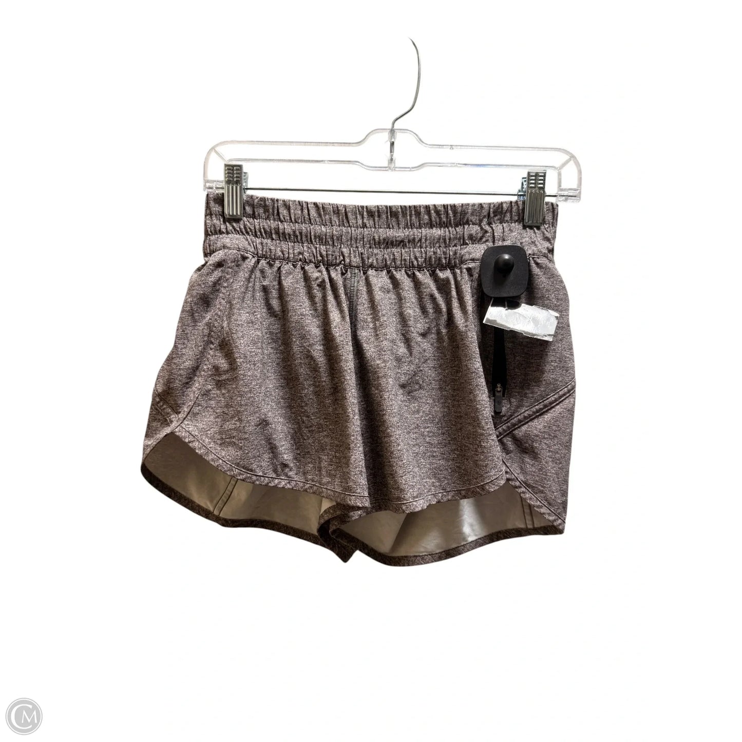 Athletic Shorts By Lululemon In Grey, Size: 6