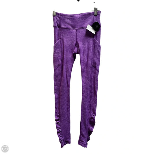 Athletic Leggings By Lululemon In Purple, Size: 2