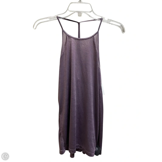 Athletic Tank Top By Lululemon In Purple, Size: S