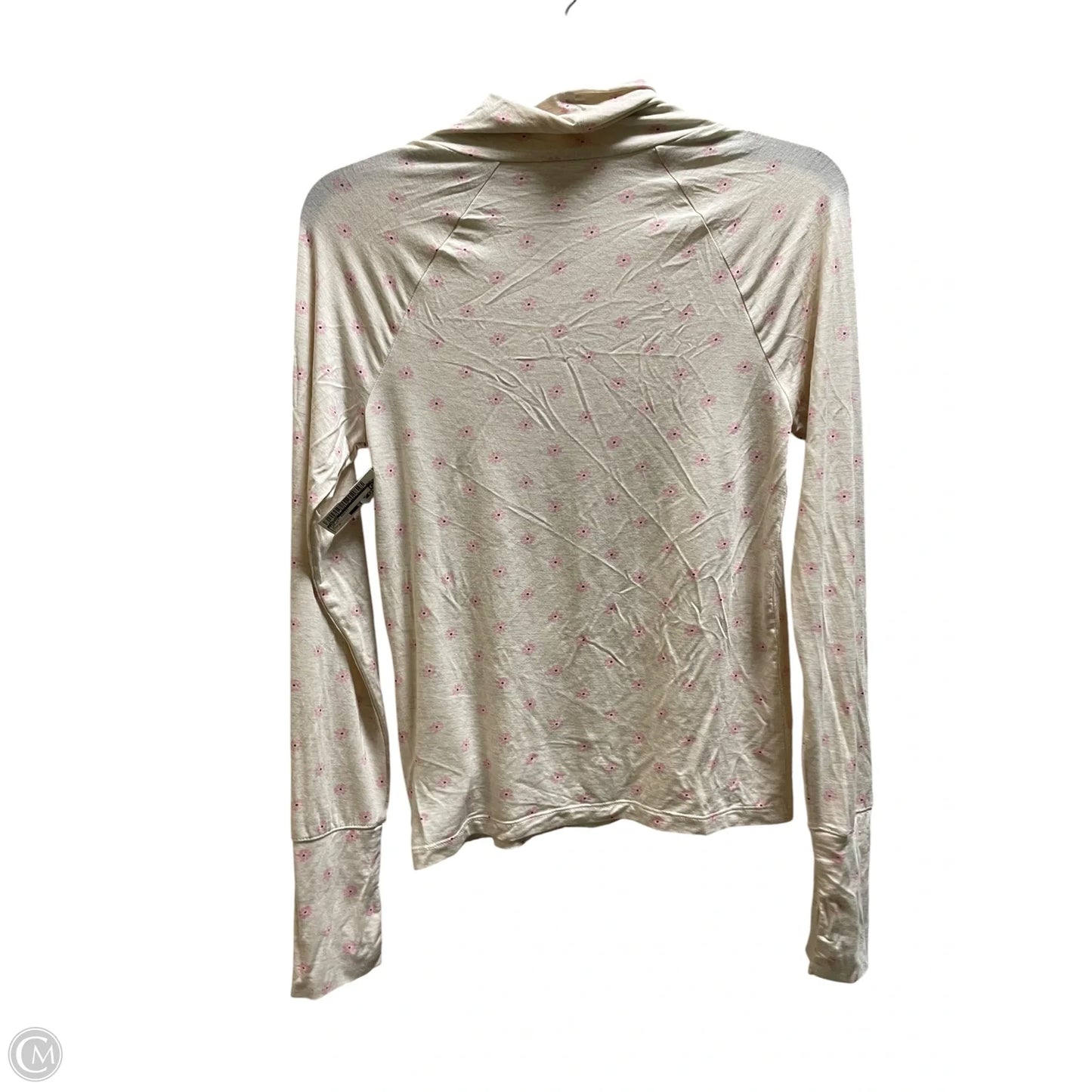 Top Long Sleeve Basic By Aerie In Cream, Size: M