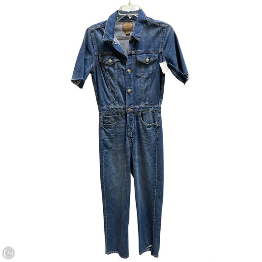 Jumpsuit By American Eagle In Blue Denim, Size: S