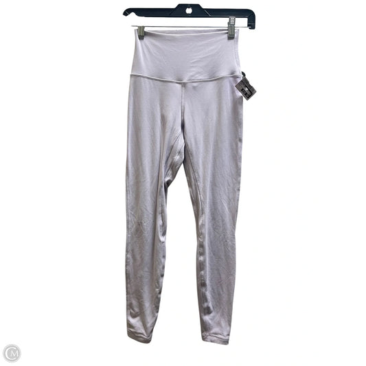 Athletic Leggings By Lululemon In Purple, Size: 4