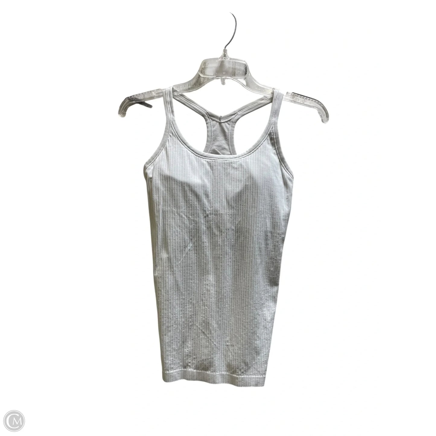 Athletic Tank Top By Lululemon In White, Size: S