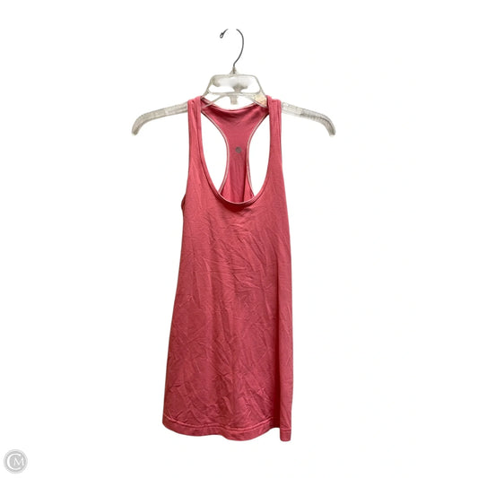 Athletic Tank Top By Lululemon In Pink, Size: S