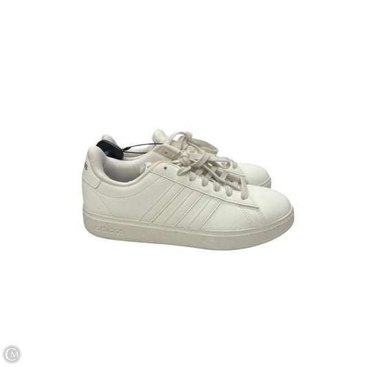 Shoes Sneakers By Adidas In Cream, Size: 7