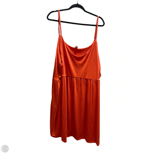 Top Sleeveless By Old Navy In Orange, Size: 4x
