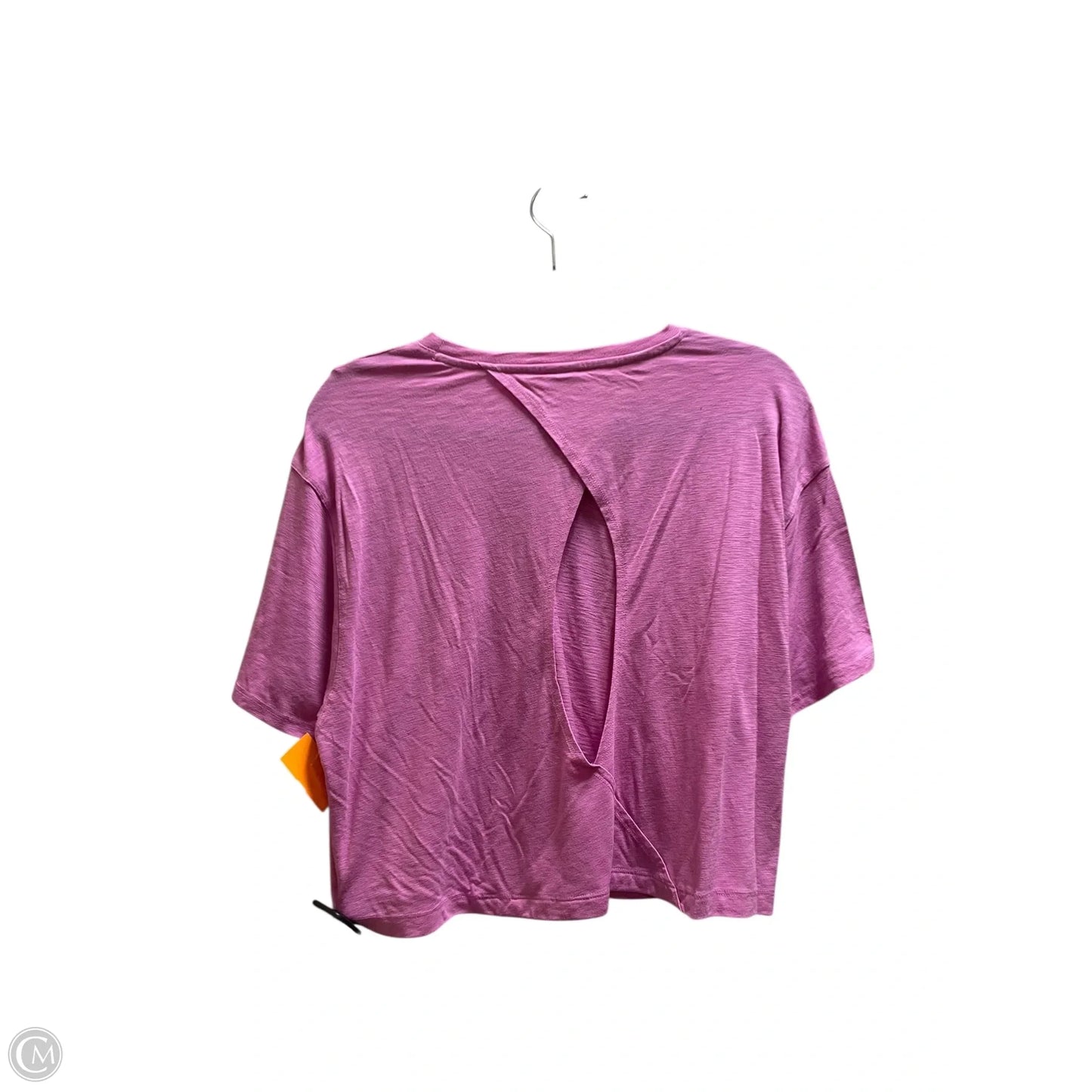 Athletic Top Short Sleeve By Joy Lab In Pink, Size: S