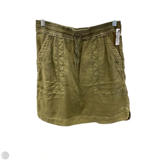 Skirt Mini & Short By Pilcro In Green, Size: S