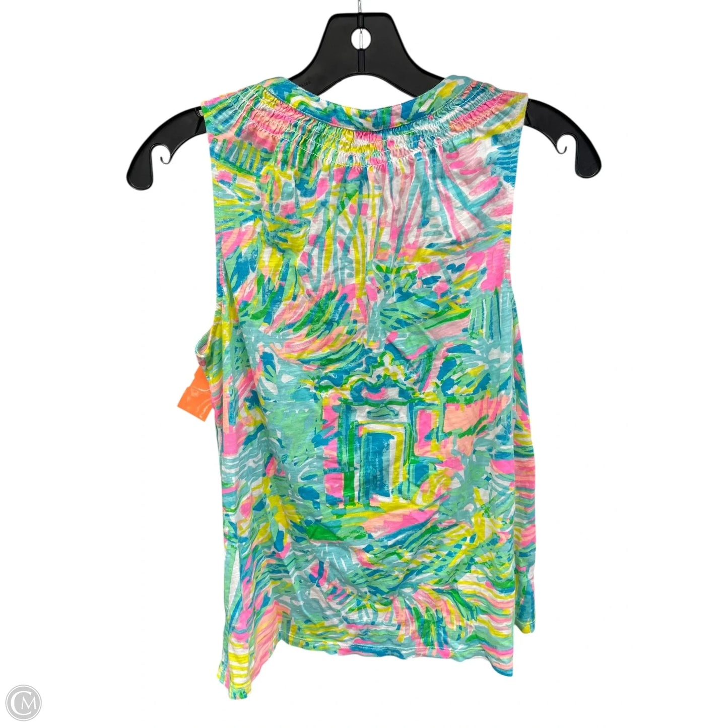 Top Sleeveless Designer By Lilly Pulitzer In Green, Size: S