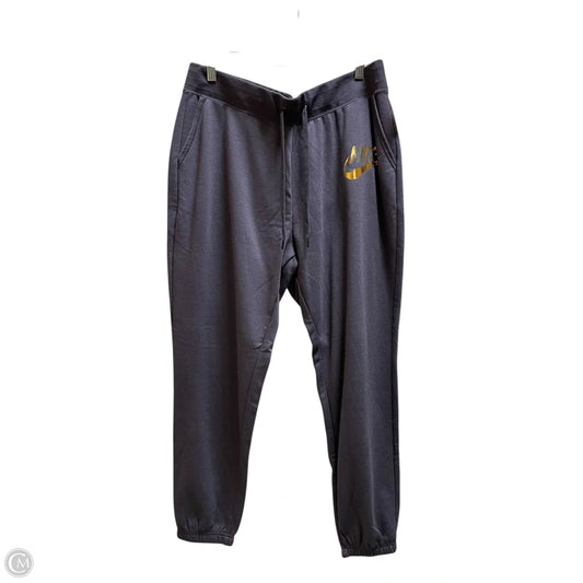 Athletic Pants By Nike Apparel In Purple, Size: Xl