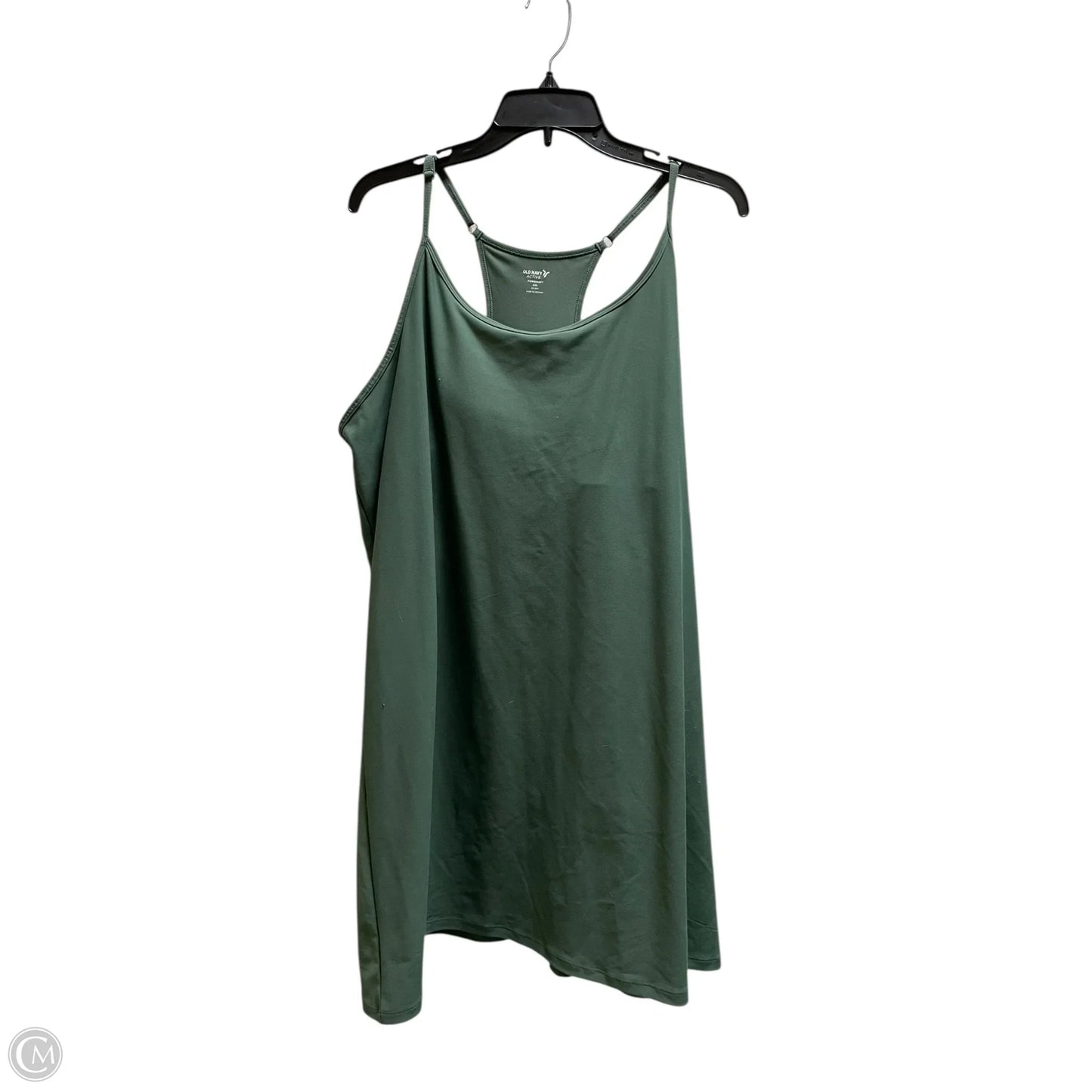 Athletic Dress By Old Navy In Green, Size: Xxl