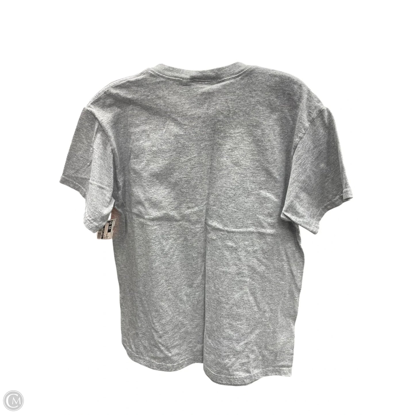 Top Short Sleeve By Clothes Mentor In Grey, Size: M
