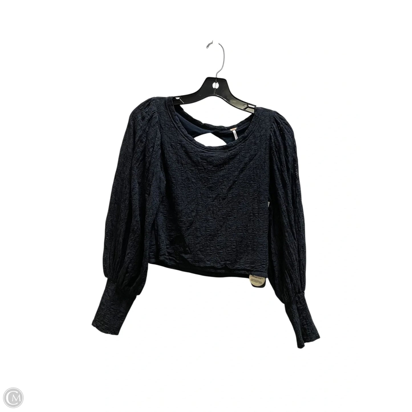 Top Long Sleeve By Free People In Black, Size: S