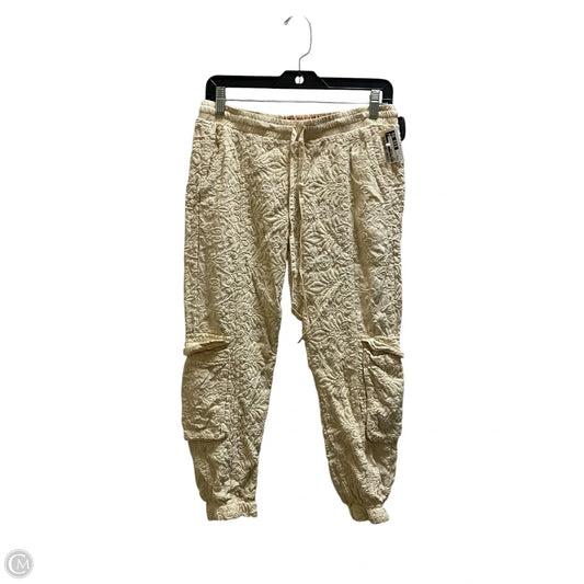 Pants Joggers By Johnny Was In Tan, Size: S