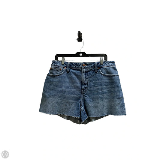 Shorts By Madewell In Blue Denim, Size: 14