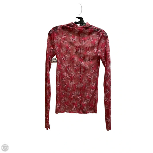 Top Long Sleeve By Free People In Red, Size: L