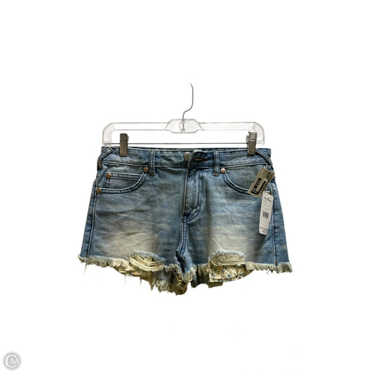 Shorts By Free People In Blue Denim, Size: 0