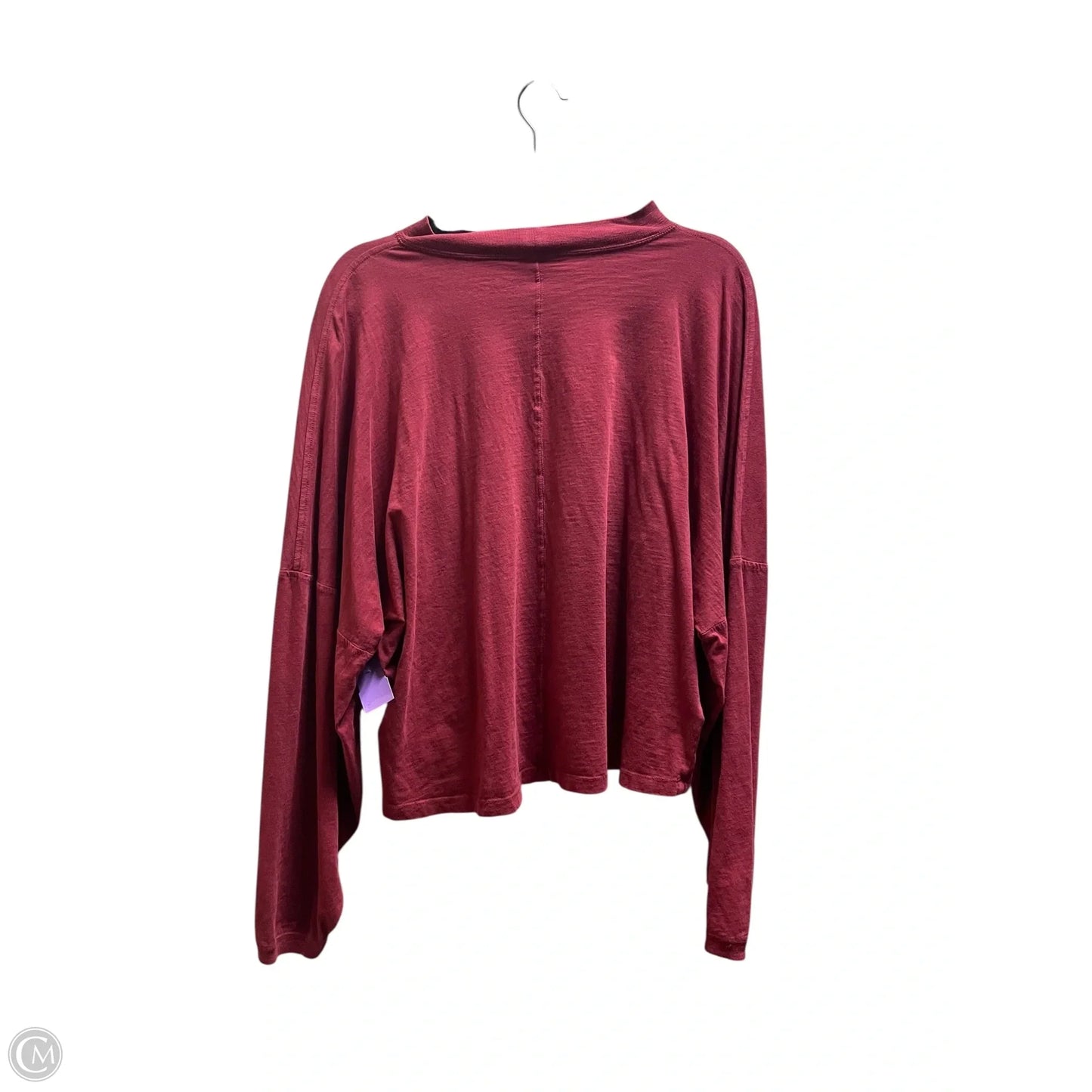 Top Long Sleeve By Aerie In Red, Size: L