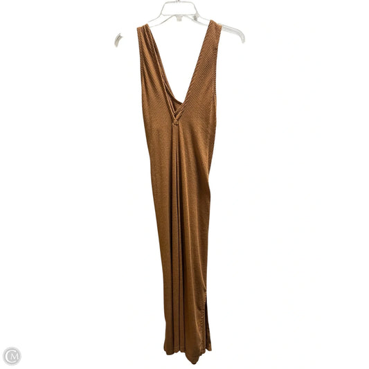 Dress Casual Maxi By Old Navy In Brown, Size: S