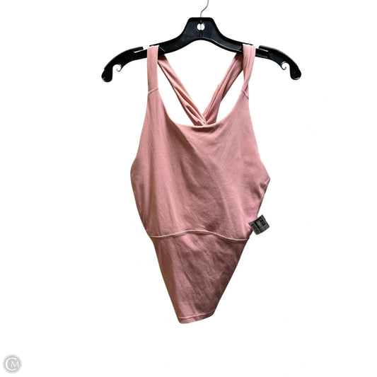 Athletic Tank Top By Lululemon In Pink, Size: 14