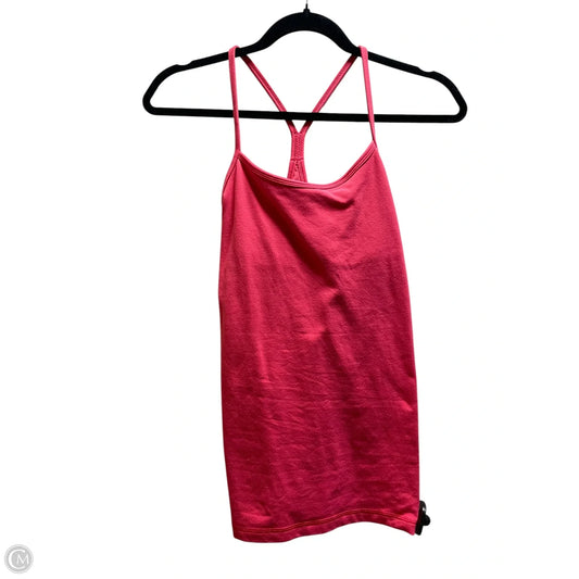Athletic Tank Top By Lululemon In Pink, Size: S