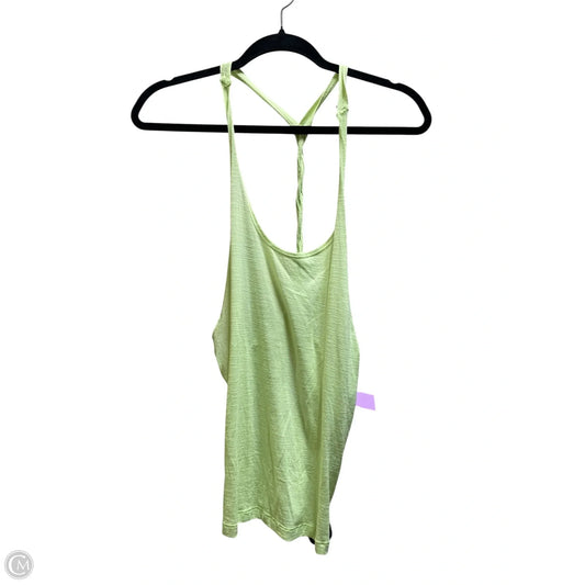 Athletic Tank Top By Lululemon In Green, Size: S
